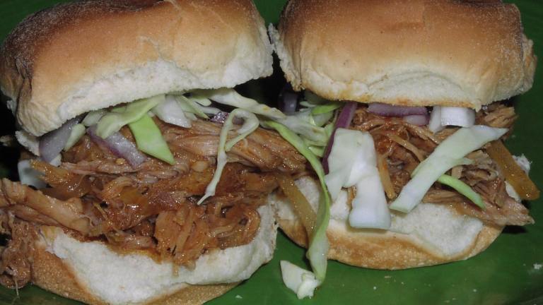 Pulled Pork Sandwiches (WW and Crock-Pot) Created by teresas