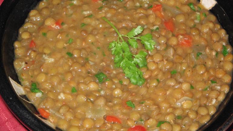 Hearty Heatlthy Lentil Soup Created by Hungry Dave