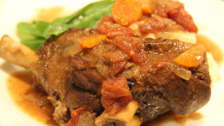 Slow Cooker Lamb Shanks created by Leggy Peggy