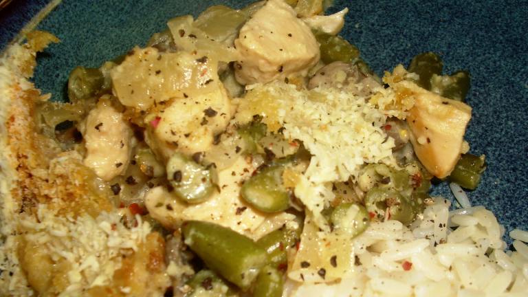 Creamy Chicken and Green Bean Casserole created by Karen Elizabeth
