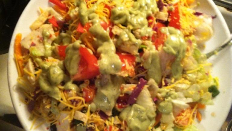 Homeade Avocado  Salad Dressing created by rochelle d.