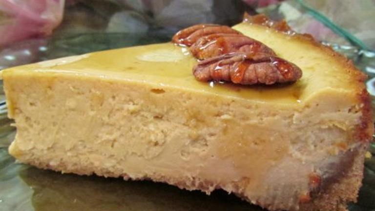 Praline Cheesecake created by Chef PotPie