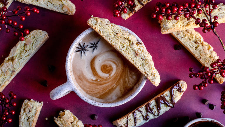 Almond Biscotti Created by Amanda Gryphon