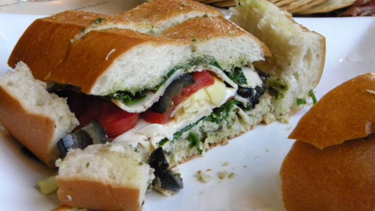 Mediterranean Picnic Loaf created by rondapederson