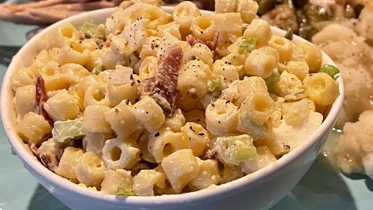 Deviled Egg Pasta Salad created by Linajjac