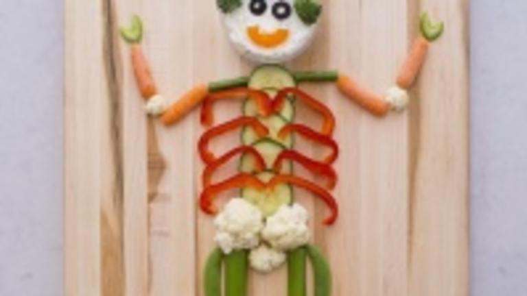 Veggie Skeleton created by Food.com