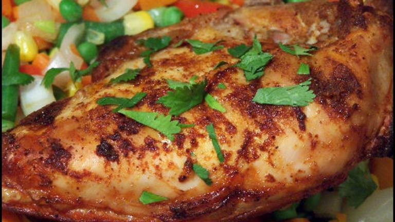 Citrus Chicken with Roasted Corn Relish created by NcMysteryShopper