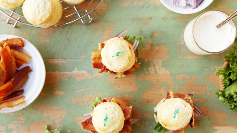 Chicken Bacon Ranch Sliders Created by Jonathan Melendez 