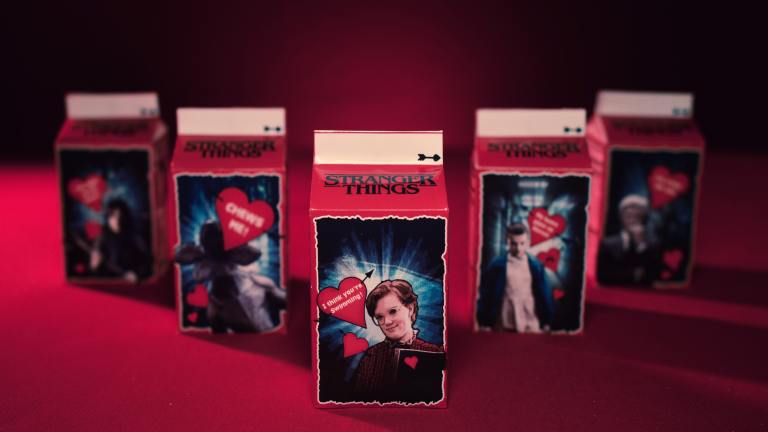 Stranger Things Candy Carton Assembly Created by ChristineMcConnell