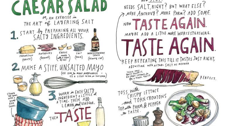 Caesar Salad from Salt Fat Acid Heat Created by Food.com