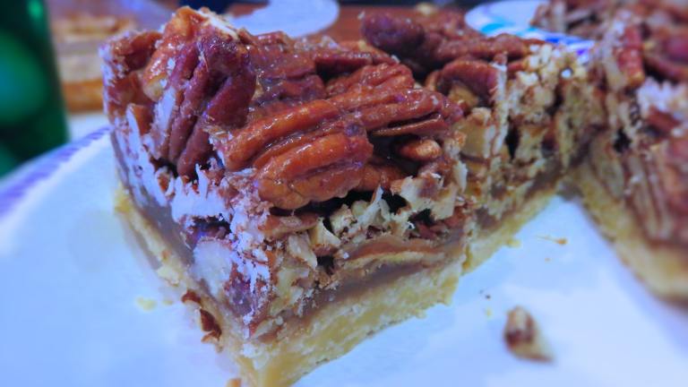 Best Ever Pecan Pie Bars Created by Bonnie G 2