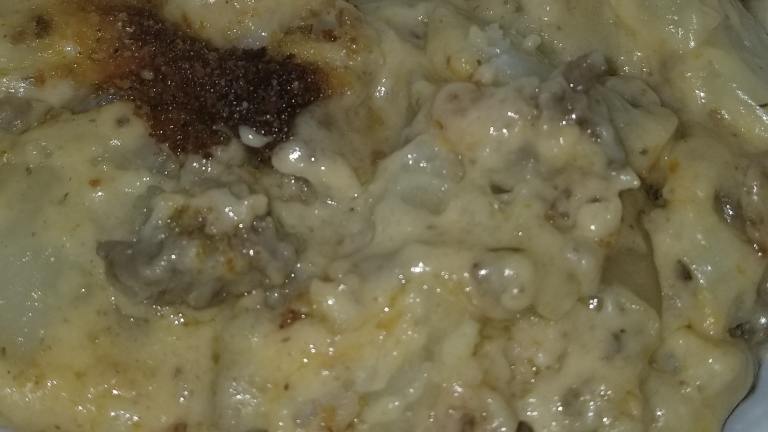 Gwen's Old Fashioned Potato Beef Casserole (Trisha Yearwood) created by Pat W.