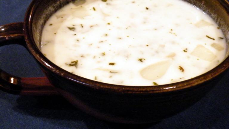 TahnAbour - Hot Yogurt Soup Created by Chef RZ Fan