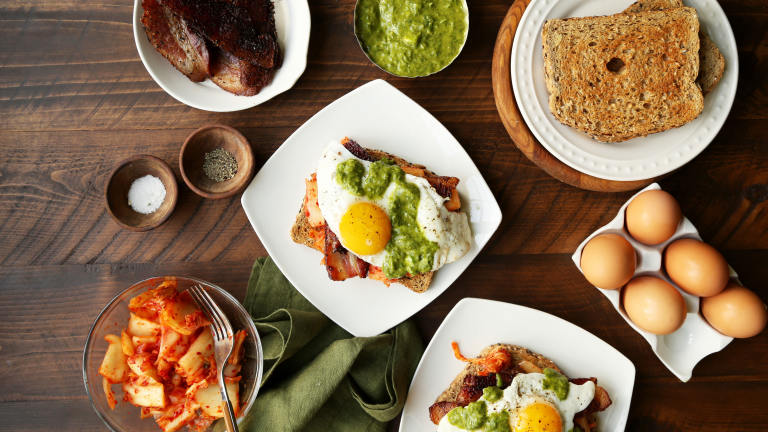 Korean-Inspired Breakfast Sandwich Recipe - Food.com