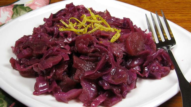 Suss-Saures Rotkraut (Sweet-And-Sour Red Cabbage) Created by dianegrapegrower