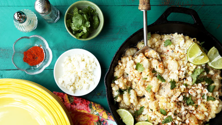 Elote Summer Gnocchi created by Jonathan Melendez