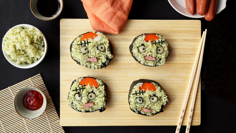 Frankenstein Sushi created by Jonathan Melendez