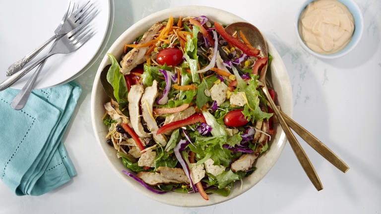Copycat Chick-Fil-A Spicy Southwest Salad Created by EmKenBken