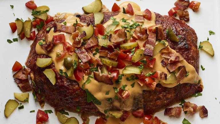 Bacon Cheeseburger Meatloaf Created by Andrew Purcell