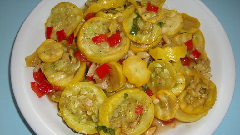 Roasted Red Bell Pepper Zucchini & Yellow Squash created by ChefLee