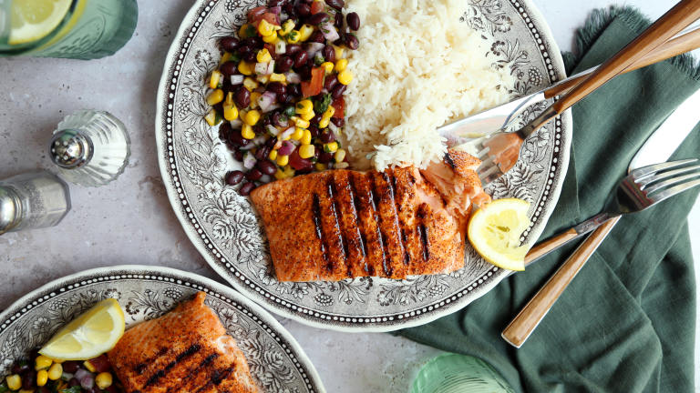 Slammin' Blackened Salmon