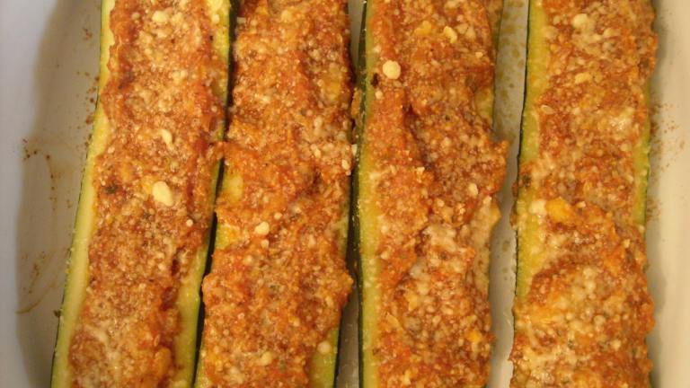 Easy Stuffed Garden Zucchini Created by mums the word