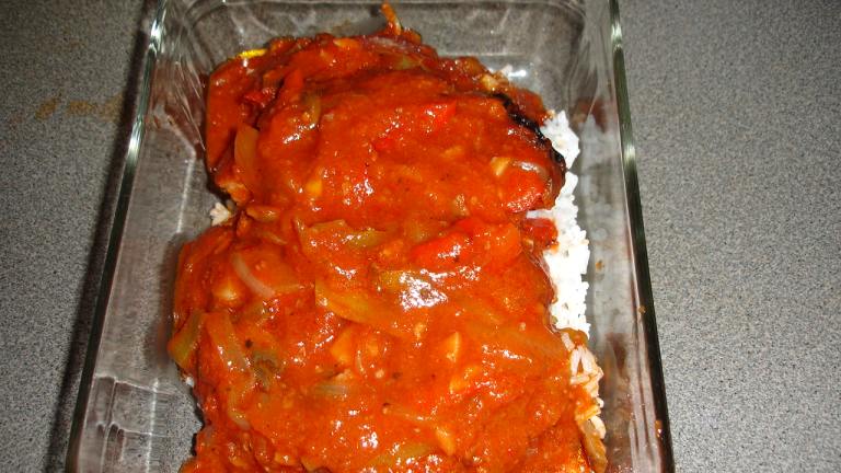 Pork Chops Alla Pizzaiola with Dumplings created by Janni402