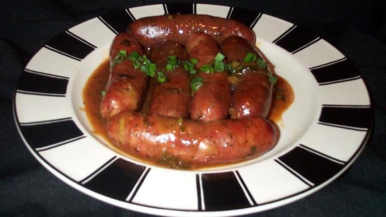 Sausage Cooked in White Wine created by Lorac