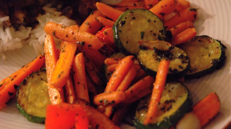 Zucchini and Carrots With Garlic and Herbs Created by cchampion1974