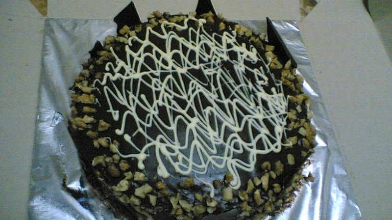 Chocolate Blackout Cake Created by Girl from India