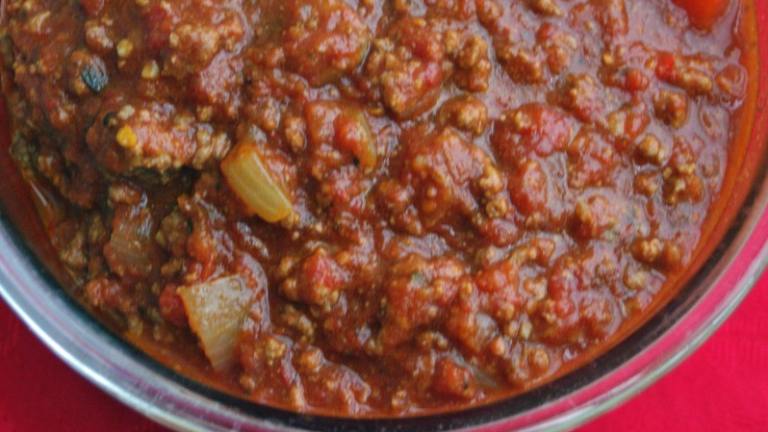 My Mama's Meat Sauce created by Redsie