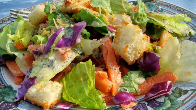 Parmesan Croutons Created by lazyme