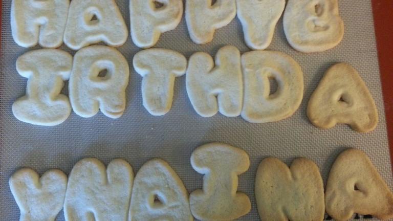 Aunt Zana's Amish Sugar Cookies (Eggless) Created by Michelle Figueroa
