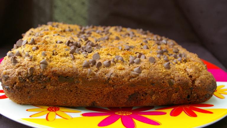 Banana Coffee Cake with Chocolate Chip Streusel created by Redsie