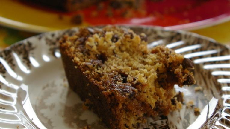 Banana Coffee Cake with Chocolate Chip Streusel Created by Redsie