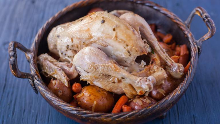 Easy Slow Cooker Chicken Dinner Created by DianaEatingRichly