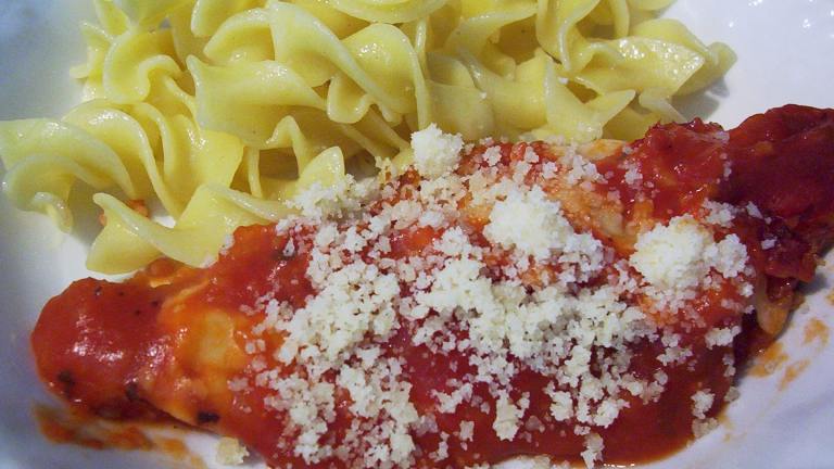 Easy Chicken Parmesan Created by  Pamela 