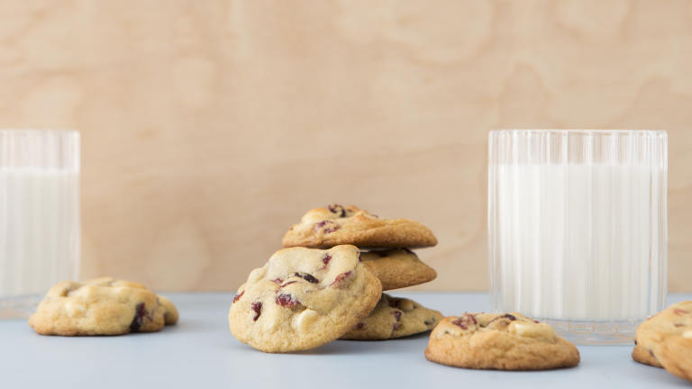 White Chocolate and Cranberry Cookies created by Billy Green