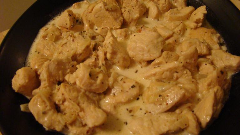Chicken with Mustard and Tarragon Cream Sauce Created by pattikay in L.A.
