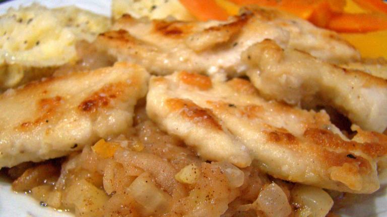 Chicken Medallions with Apples Created by Derf2440