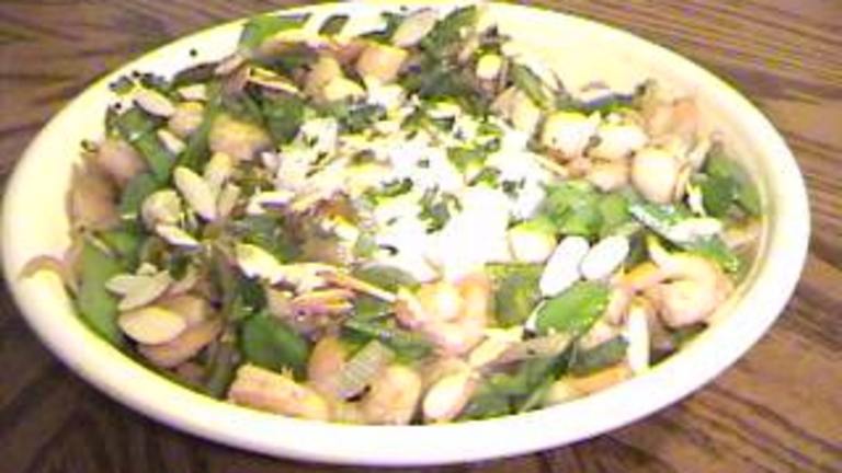 Gingered Scallop, Shrimp & Snow Peas created by Mamas Kitchen Hope