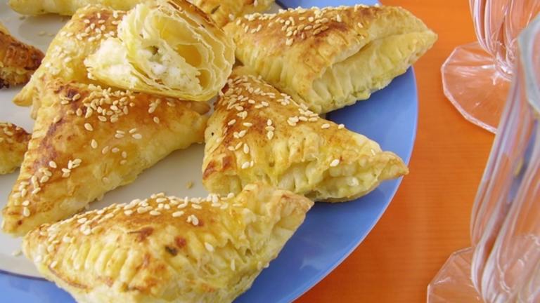 Tiropitakia (Miniature Greek Cheese Pies) created by Thorsten