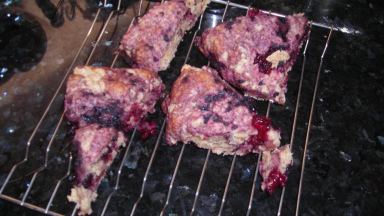 Simple and Yummy Blueberry Scones Created by shannonj