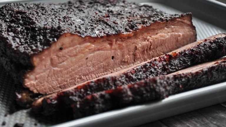 Texas-Style Smoked Brisket Created by SharonChen