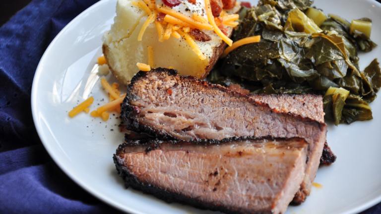 Texas-Style Smoked Brisket Created by SharonChen