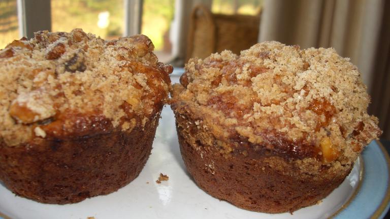 Apple Walnut Streusel Muffins Created by Karen Elizabeth