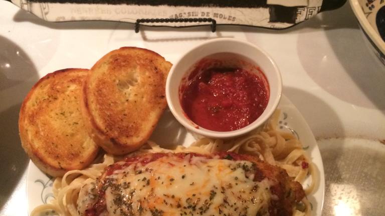 Copycat Olive Garden Parmesan Crusted Chicken Created by Jennifer M.