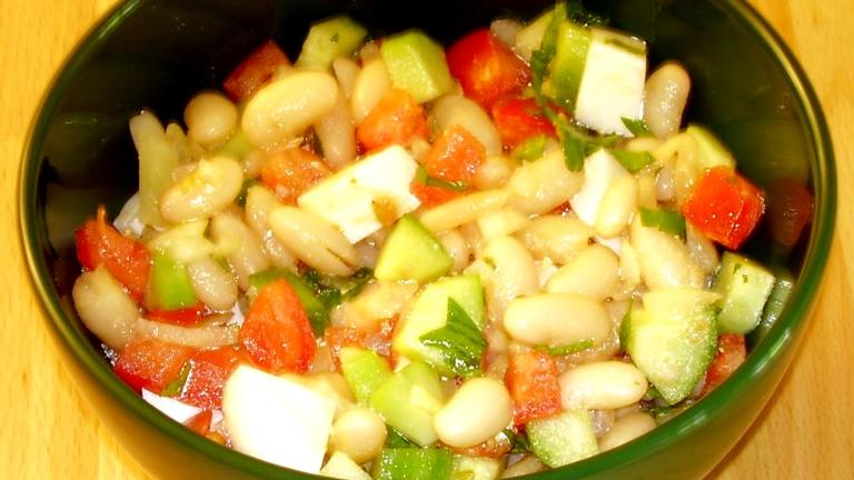 Fasolia Piaz (Bean Salad) Created by Inge 1505