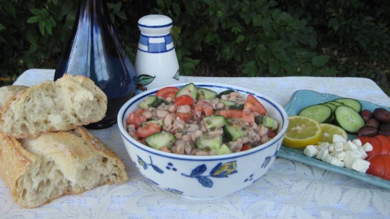 Fasolia Piaz (Bean Salad) created by Ycooks2