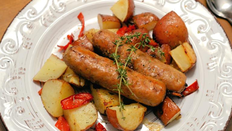 Roasted Sausages, Peppers, Potatoes, and Onions Created by Marg (CaymanDesigns)